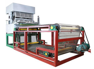 Paper egg tray making machine