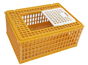 Poultry transport crate